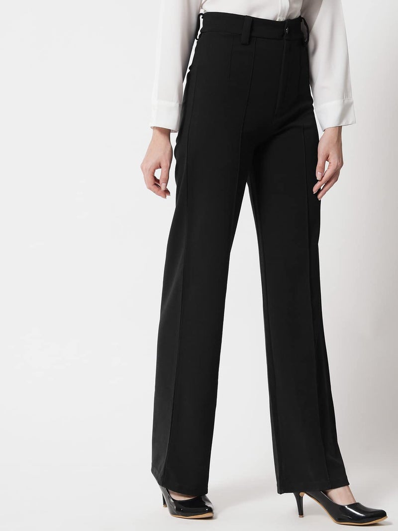 KOTTY Women Regular Fit Multicolor Viscose Rayon Trousers - Image 2