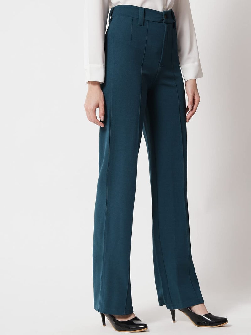 KOTTY Women Regular Fit Multicolor Viscose Rayon Trousers - Image 3