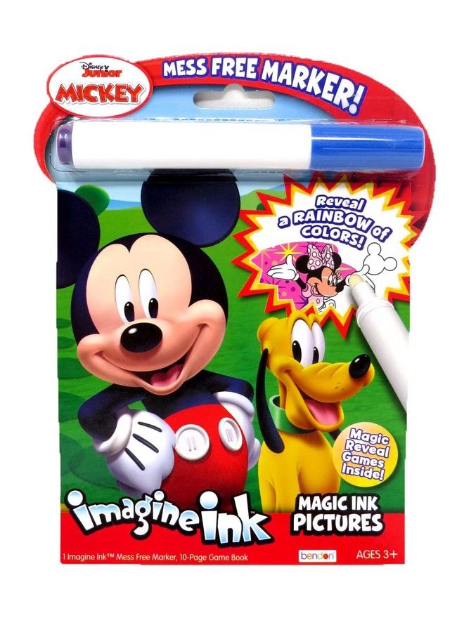 Bendon Bundle Of 3 Imagine Ink Magic Pictures Coloring Activity Books Set For Boys Kids Toddlers Spidey Amazing Friends Paw Patrol And Disney Mickey Mouse - Image 5