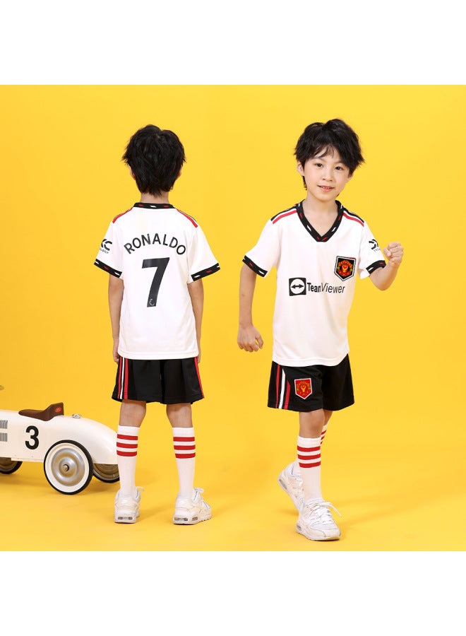 22-23 Man L White -7-ronaldo Football Jersey - Image 1
