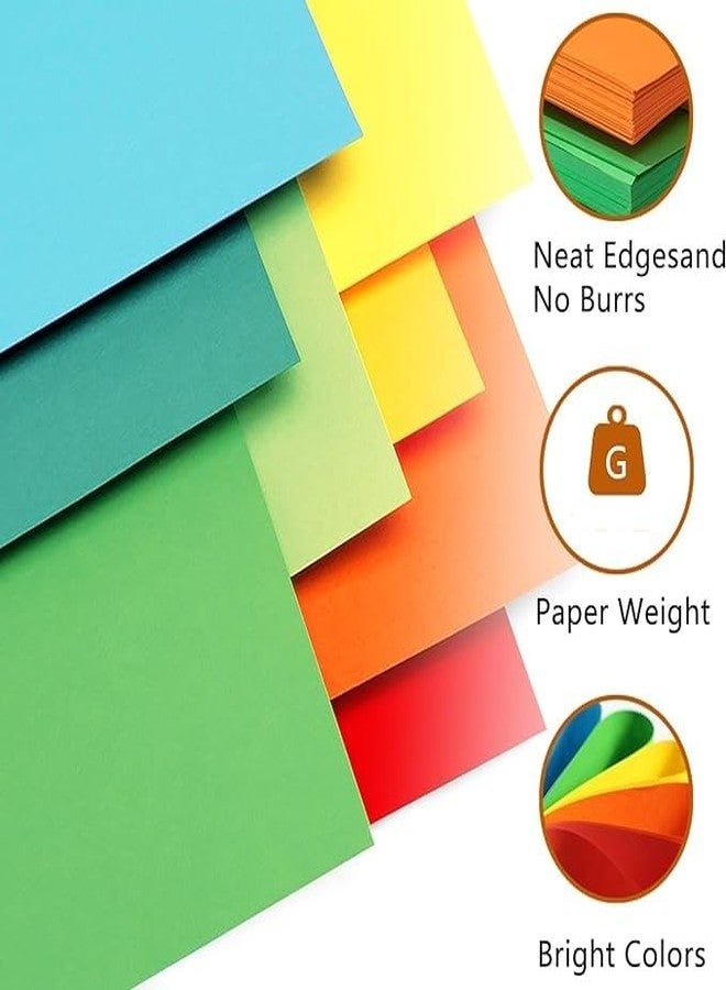 Eclet A4 100 Coloured Sheets (10 Sheets each color) Copy Printing/Art and Craft Paper Double Sided Coloured Office Stationery Children's Day Gift, Birthday Gift, Party Favors,christmas decor etc - Image 5