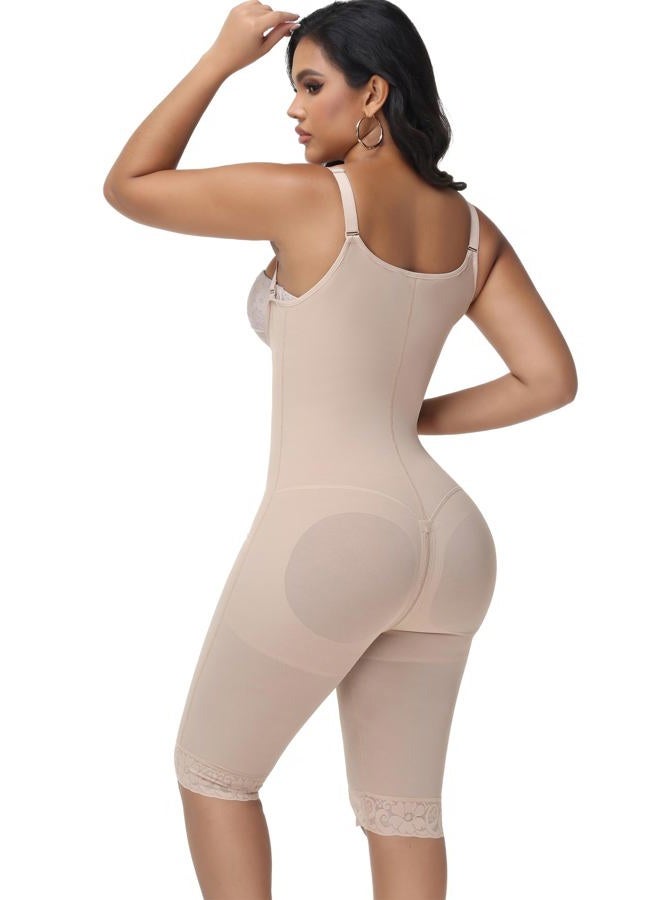 SHAPSHE Fajas Colombianas Tummy Control Shapewear Faja Body Shaper Post Surgery Compression Garment Shapewear for Women, Tan, 3XL - Image 5