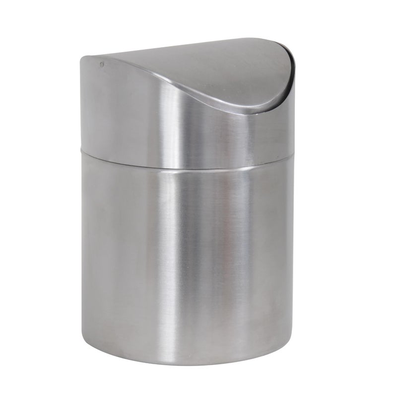 MSV Table bin Made of Stainless Steel 12 x 165 cm Silver 165 x 12 x 12 cm