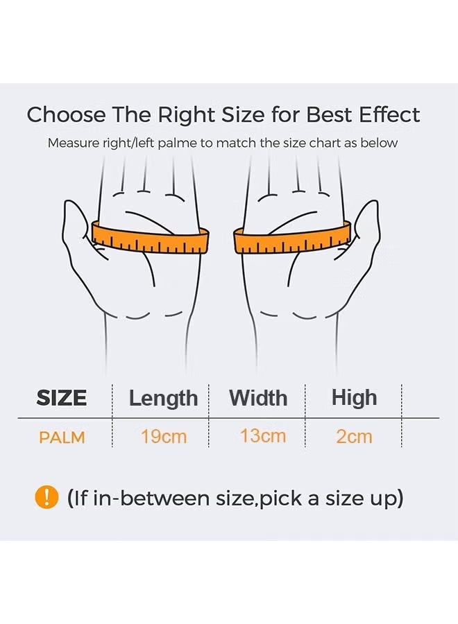 Thumb Brace Support, Wrist Straps with Thumb Spica Splint, Adjustable Wrist Brace Support Sports Wristband Wrist Gloves for Arthritis Pain and Support - Image 2