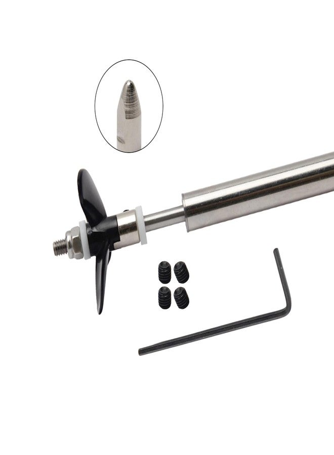 Fielect عمود محرك فيليكت مع مروحة ومفصل عالمي لقارب RC، عمود بطول 130 مم، غلاف بطول 80 مم، مروحة بقطر 36 مم، مناسب لعمود محرك 4 مم - Image 5