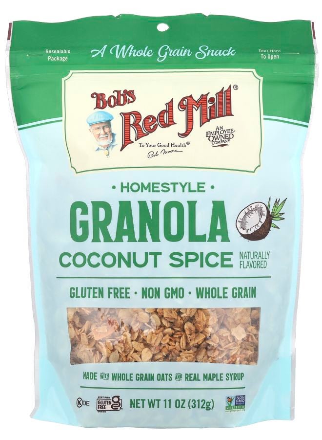 Bob's Red Mill Homestyle Granola Coconut Spice 11 oz (312 g)