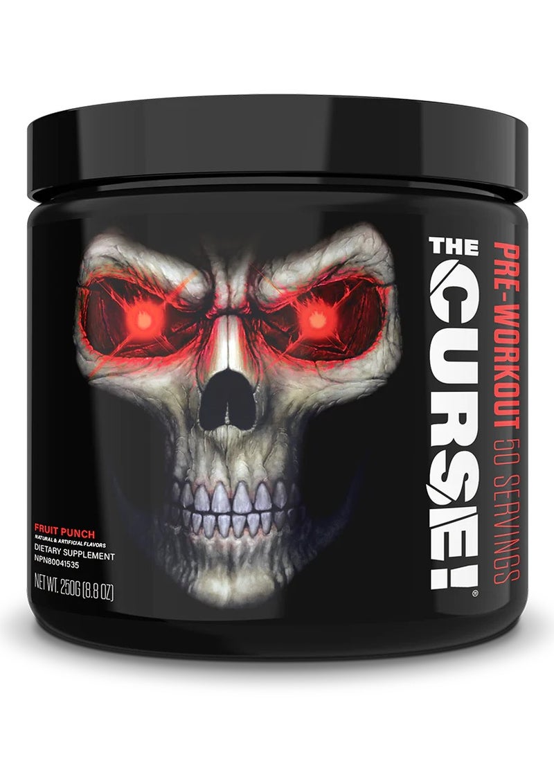 JNX Sports The Curse! Pre-Workout Powder Fruit Punch - 50 Servings  - Image 1