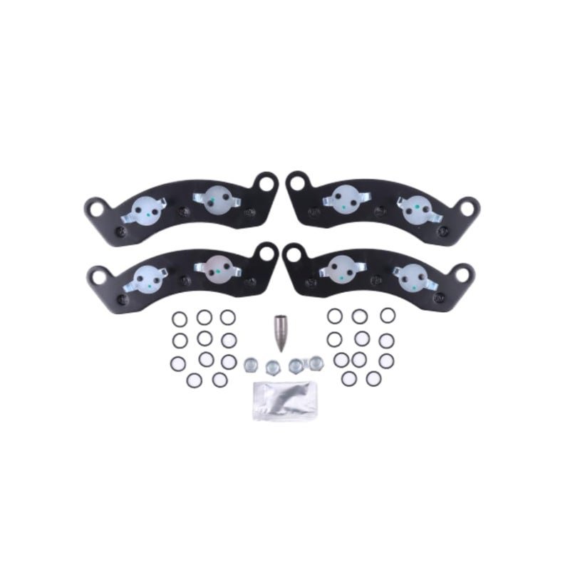 AIVWUMOT 4Pcs 10k 12k Trailer Axle Disc Brake Pad Kit Fits for Dexter K7118000 Pad Set