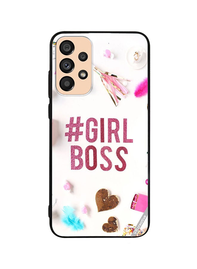 VR CREATIVE Protective Case Cover For Samsung Galaxy A23 Girls Boss Design Multicolour - Image 1