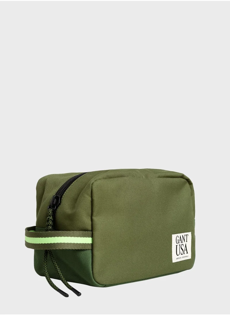 GANT Logo Zip Over Pouch