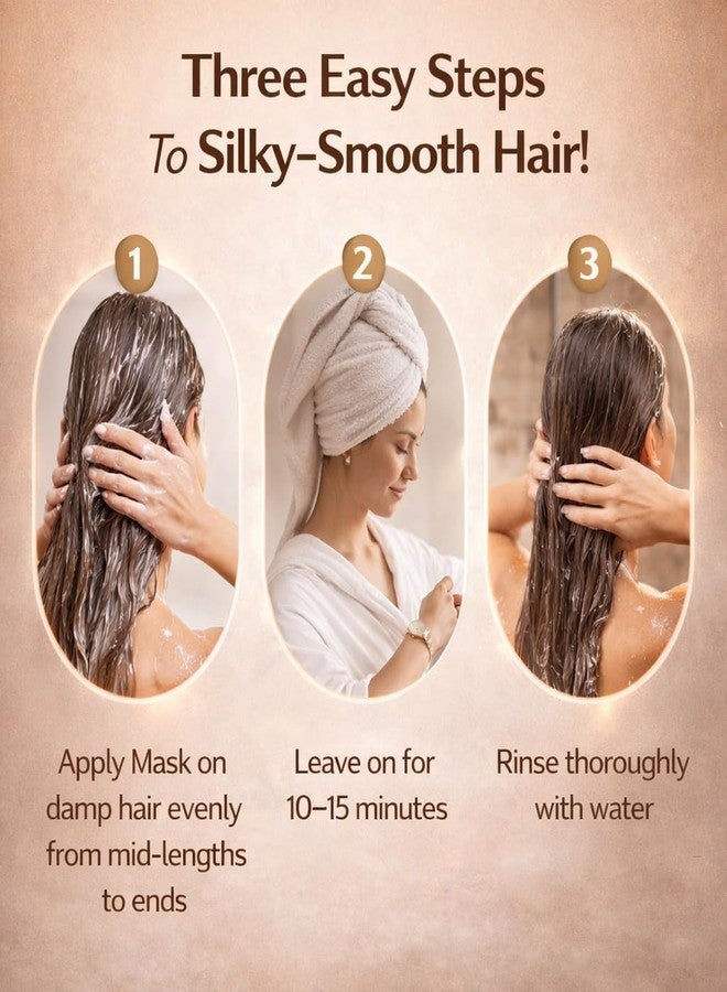 Sanfe HairStruct Collagen Hair Mask | 200gm | Collagen-Powered Repair Mask for Dry, Frizzy & Damaged Hair | Strengthens Hair Fiber | Reduces Frizz & Breakage | Salon-Style Hair Spa at Home - Image 5