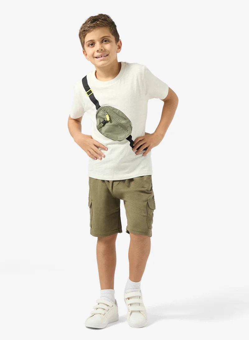 Ripples Boys Tee With Shorts Set