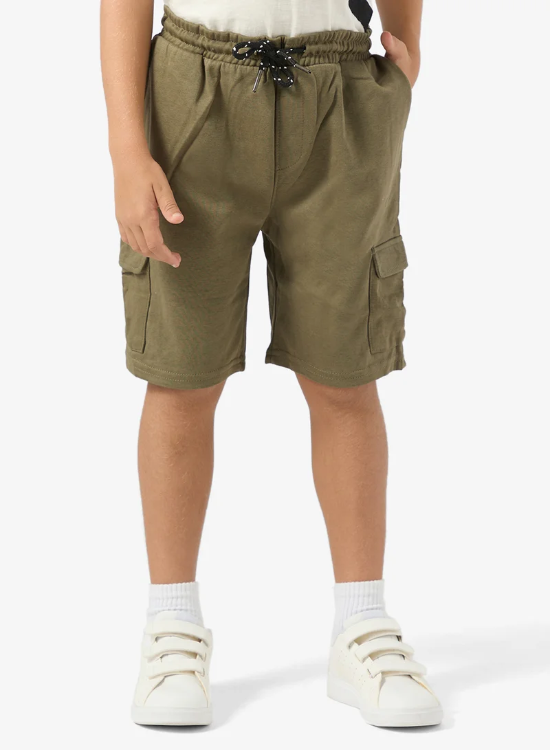 Ripples Boys Tee With Shorts Set