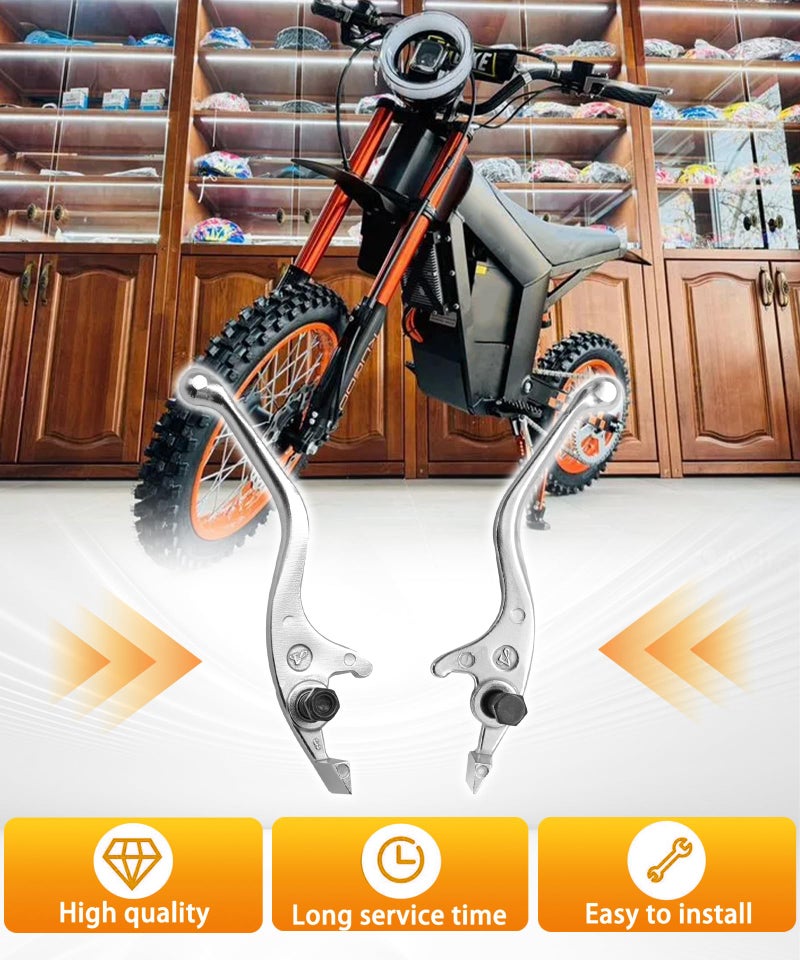 Taruimoo Aluminum Dirt Bike Pivot Brake Clutch Levers Set Fits for Tutti Tutto Soleil01 Ebike, Left &Right - Image 4