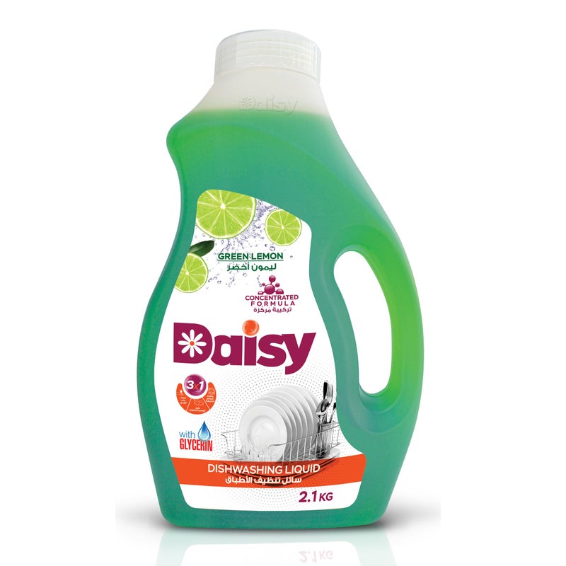 Daisy Dish Washing - Green Lemon (2.1 Kg)