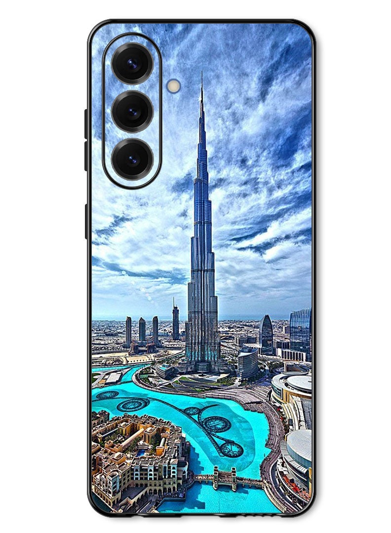 Theodor Case Compatible with Samsung Galaxy A17/ M17 6.7 Inch Protection Shockproof Bumper Cover Burj Khalifa in Day - Image 1