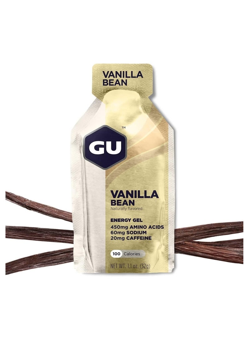 GU Energy Labs GU Energy Original Sports Nutrition Energy Gel (Vanilla Bean) 24 pieces - Image 2
