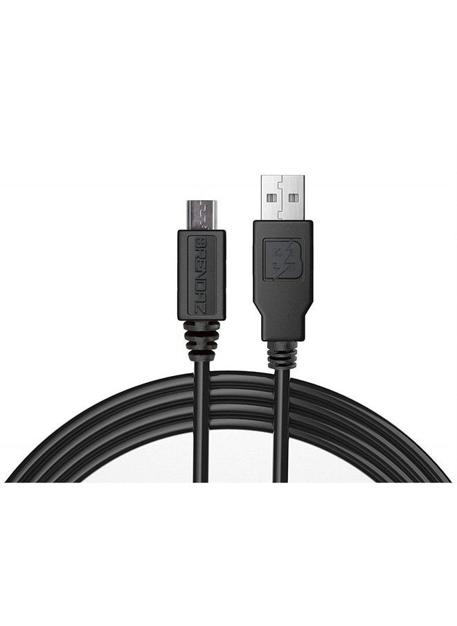 BRENDAZ - Compatible USB 2.0 Cable Sync n Charge for Sony Alpha a5100, Alpha a6400, Alpha a6600, ZV-1, Cyber-Shot DSC-RX0 II Digital Camera, Alpha a99 II DSLR Camera. (10-Feet)… - Image 1
