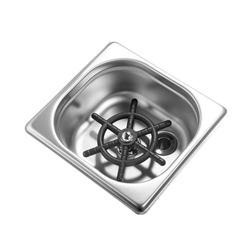 Stainless Steel Glass Rinser for Sink 304 No Power Required - Efficient Multi-angle Cleaning Bottle Washer for Kitchen Sink - Image 2