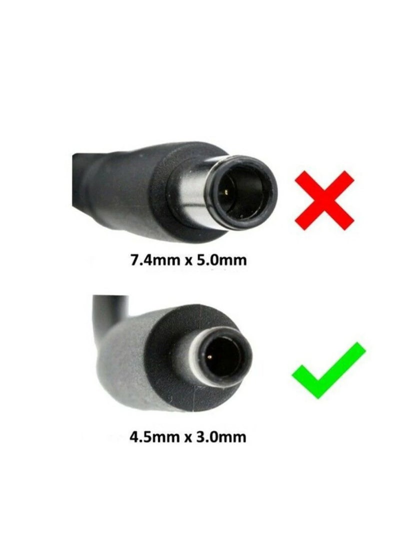 Terabyte 65W charger for 3480 18 1810 15 7560 13 7348 XPS 12 13 Series Laptop Adapter - Image 2