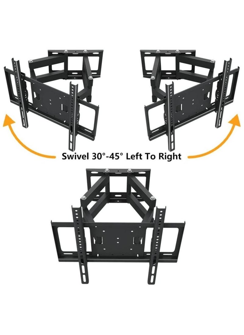 TV Stand/Television Stands for 26-75 Inch TV. Wall Mount TV Stand with Rugged Double Arm Bracket, Standard Load-bearing 26"-55", Maximum size 75 inch, Universal TV Stand Holds Up to 40kg - Image 4