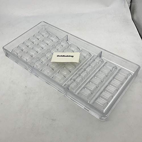 Goldbaking Bar Chocolate Mold Polycarbonate Chocolate Tray DIY Chocolate Tools - Image 3