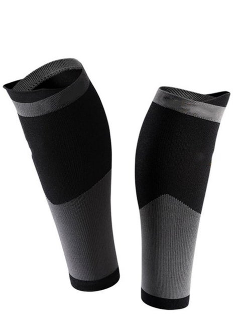 1 Pair Calf Compression Sleeve Bevisible Sports Shin Splint Leg Compression Socks for Men Women,for Running,Cycling,Air Travel,Support,Circulation Recovery