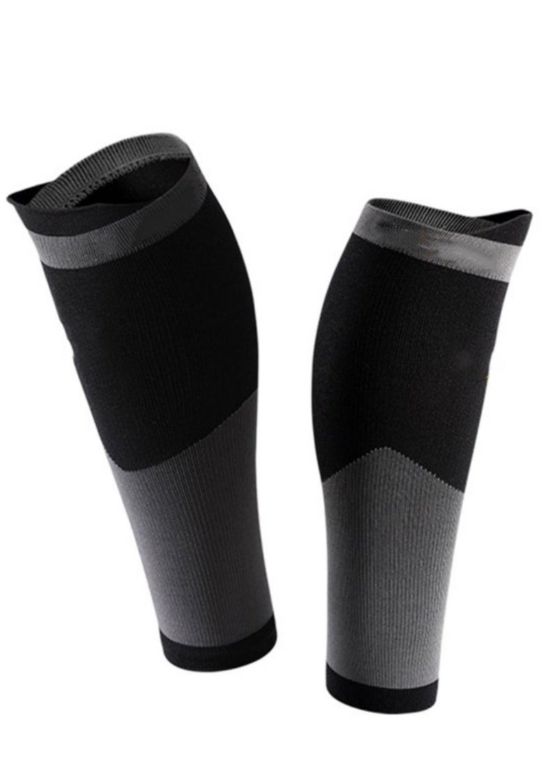 1 Pair Calf Compression Sleeve Bevisible Sports Shin Splint Leg Compression Socks for Men Women,for Running,Cycling,Air Travel,Support,Circulation Recovery