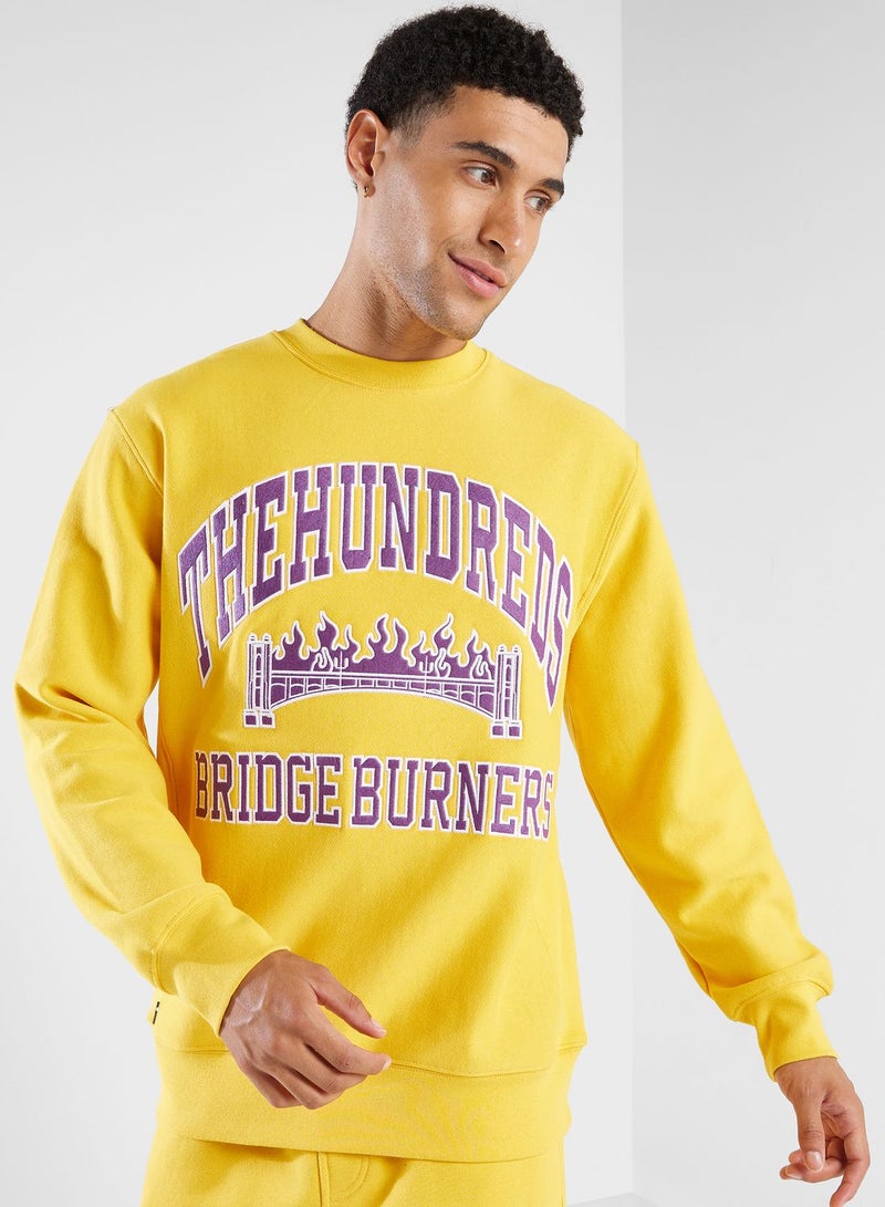 The Hundreds Athletics Sweatshirt - Image 1