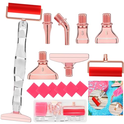 KANSUMY Diamond Art Pens Tools and Diamond Painting Accessories Kits With Screw Metal Tip Roller Diamonds Painting Pen Drill Bead Pens For Art Craft Nail - Image 1