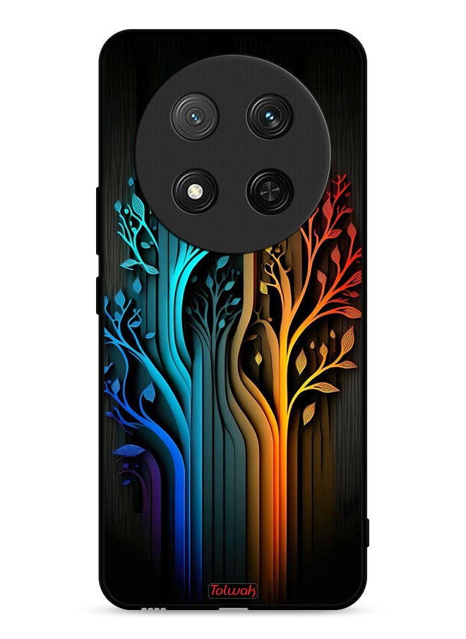 Tolwak Honor X9c 5G Protective Case Cover Tree Leaves Art  - Image 1