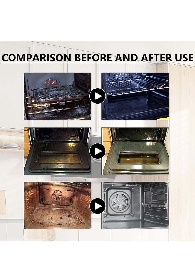 Jakehoe Oven and Grill Cleaner, Oven & BBQ Cleaner Gel, Powerful Active Gel for Oven, Grill, BBQ, Burnt Grease,Floors,Tough Stains, Heavy Duty Degreaser Cleaner,All Purpose Cleaner Spray for Household 100ml - Image 3