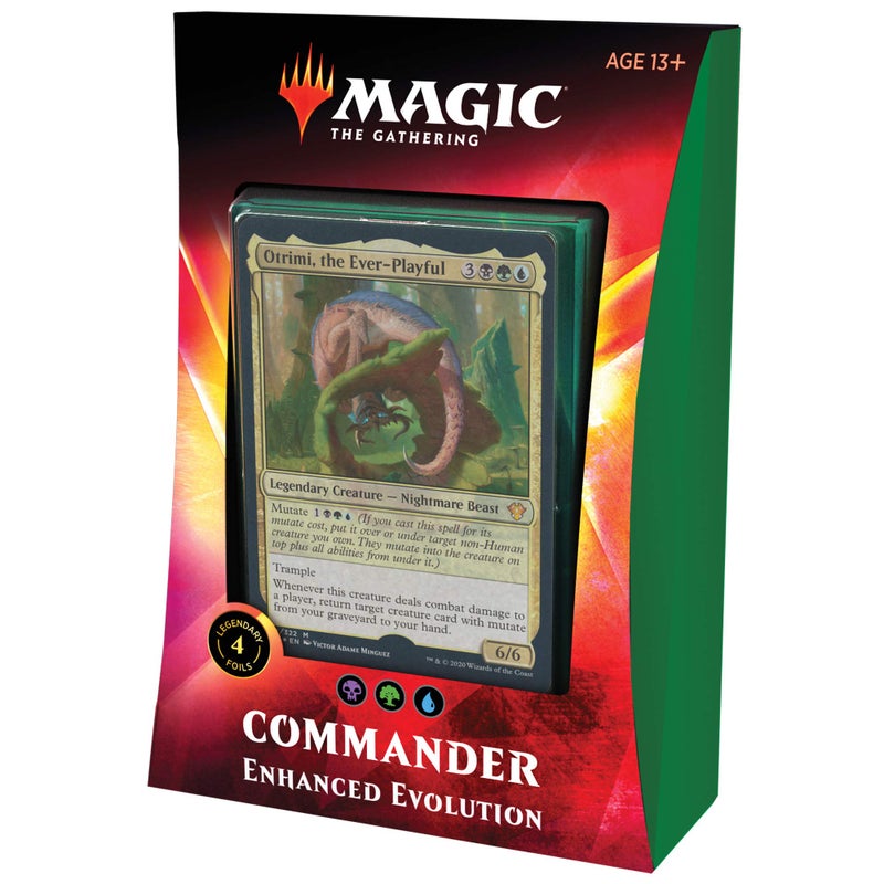 Magic The Gathering Enhanced Evolution Ikoria Commander Deck 100 Card Deck 4 Foil Legendary Creatures - Image 2