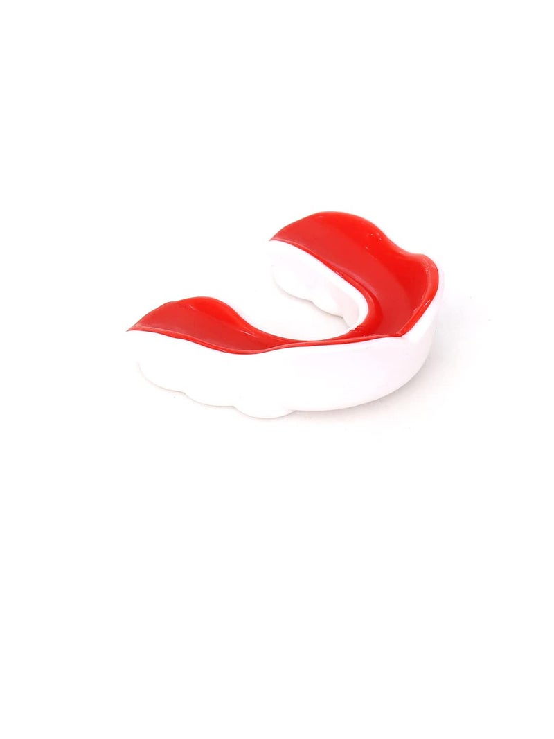 Invincible Combat Mouth Guards White Red 4091 - Image 3