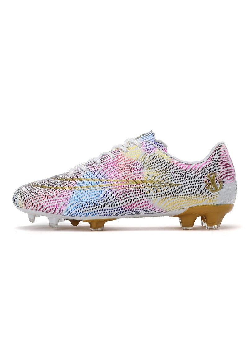 SKY WING SKY WING Men's Soccer Shoes Cleats Professional Low-Top Breathable Athletic Football Spikes Boots Outdoor Indoor Sneakers  - Image 2