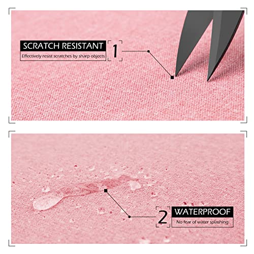 MicaYoung 13 Inch Laptop Sleeve Case Carrying Bag Compatible with 13 inch MacBook Air M4 M3 M2 M1/ Pro 13 M3 M2 M1, Waterproof Chromebook Cover Computer Zipper Pouch with Handle Pocket, Pink - Image 4