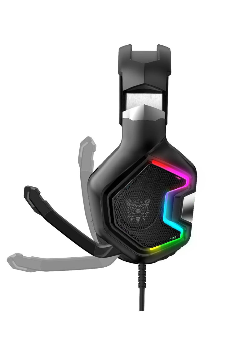 أونيكوما سماعة رأس سلكية للألعاب K10 Pro مع ميكروفون - Image 2