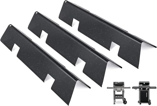 PETKAO 7635 Flavorizer Bars for Weber GS4 Spirit 2 Parts Replacement for Weber Spirit II & I E210 S210 E215 E220 S220 Grill, for Weber GS4 Grill Parts 67045 69796, Webber Parts 15.3" Bars,Porcelain-enameled - Image 1