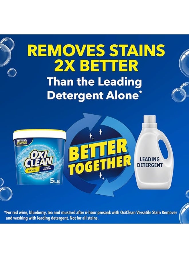 أوكسي كلين OxiClean Versatile Stain Remover Powder, 5 lbs. - Image 3