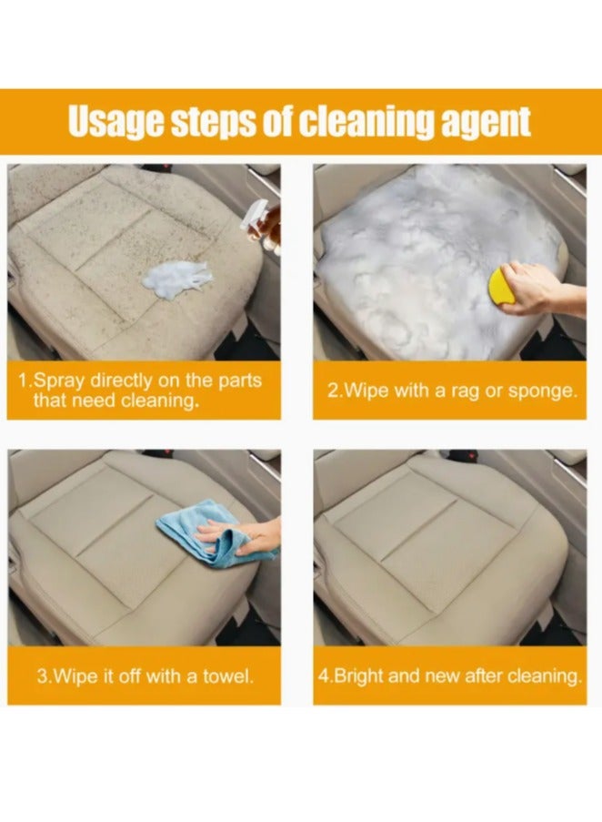 Bleco 650ml/22oz Multi-Purpose Foam Cleaner Spray for Car Interior &  Exterior, Household Cleaning, Suitable for Dashboard, Steering Wheel, Seats - Safe on Surfaces, Easy to Use for Cars, Homes and Offices PU Fabric & Plastic Surface Care - Image 5