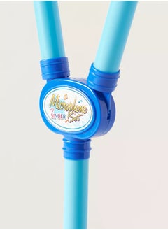 Toy Box Adjustable Karaoke Microphone Toy With Light And Music Connect Mp3 Player, Early Sounding Educational Toy  - Image 4