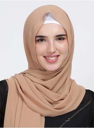 Moja Premium Georgette Hijab - Skin - pzsku/Z60BED1FBAC2C828A91B9Z/45/_/1733404557/b4e48ad7-2e43-4272-a8c6-8c74277a0123