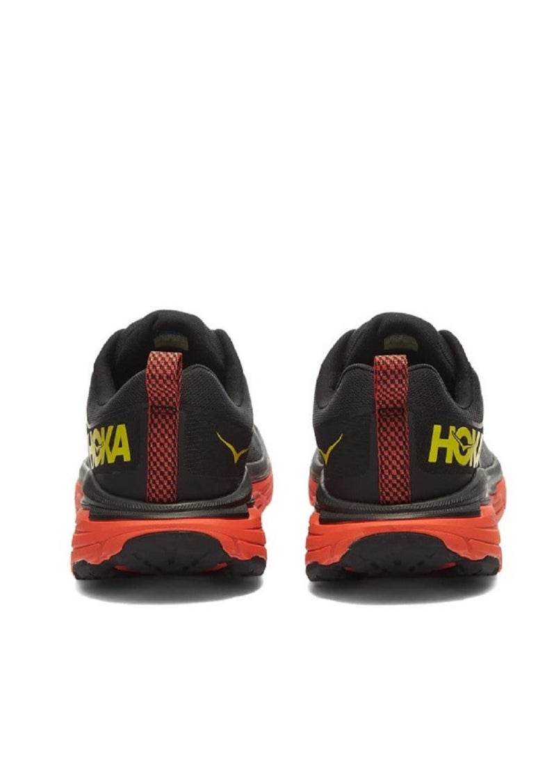 هوكا ون ون حذاء الجري الخارجي تشالنجر ATR 6 أسود/برتقالي للنساء والرجال للرياضة/التدريب على تسلق الجبال/المشي لمسافات طويلة - Image 5