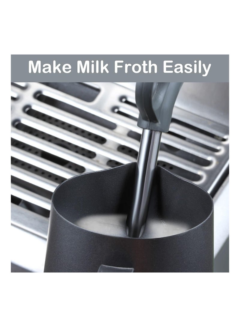 NIBEMINENT Coffee Maker Steam N3&4 Hole Nozzle, 304 Stainless Steel Wand Milk Foam Spout with Multiple Holes Tip for Breville 8 Series Espresso Machine Part Replacement - Image 4