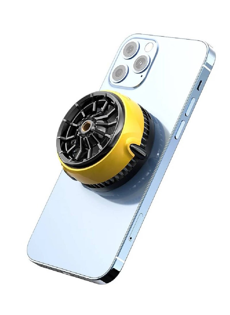 CXO4 Mobile Phone Cooler Cooling Fan Radiator With Colourful Lights,Semiconductor Mobile Phone Cooling Wired Radiator  - Image 1