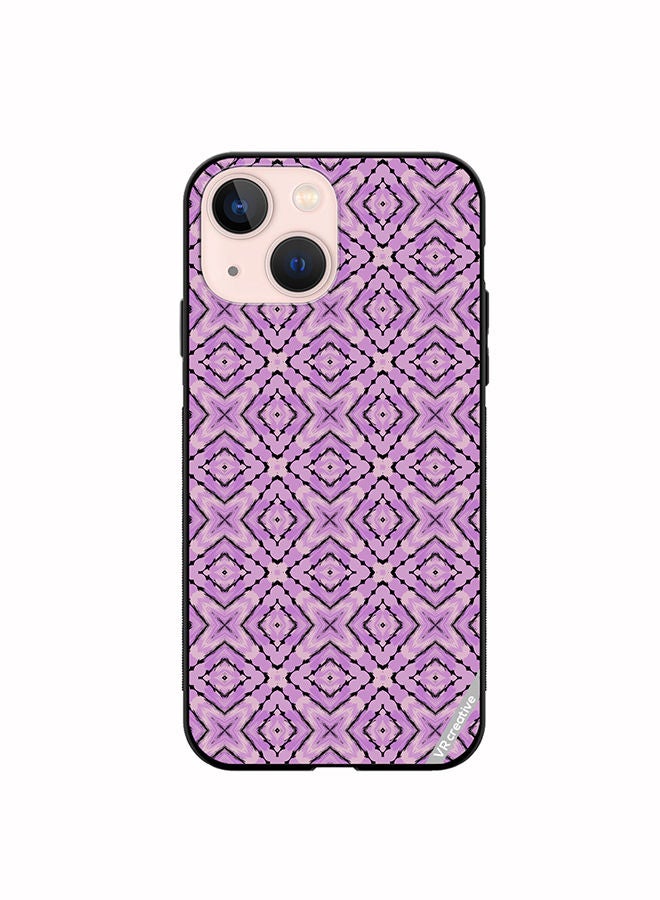 VR CREATIVE Protective Case Cover For Apple iPhone 13 Strips Design Multicolour - Image 1