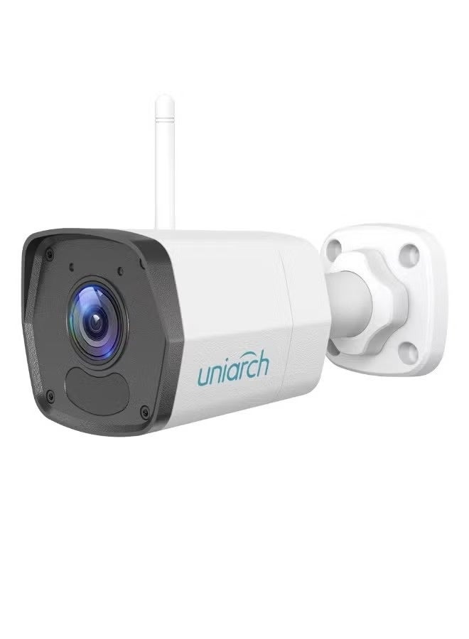 UNIARCH 2MP WiFi Outdoor Security Camera | IP67 Waterproof CCTV Surveillance | CMOS Sensor, 120° Wide Viewing Angle, 2mm Lens | Human Detection, Auto Tracking & Motion Alerts | Night Vision Home Security Camera for Android iOS | Cylindrical Plastic Design | Local BNC Audio Output | Compatible with Windows 7/10 - Image 5