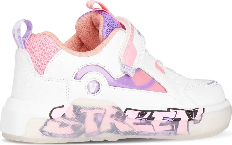 VICCO Blade Lightweight Girls Preschool White Sneaker