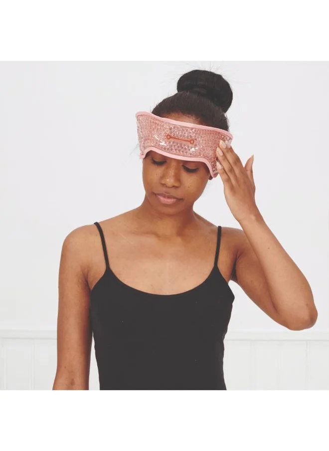 Aroma Home Essentials Gel Warming Migraine Band - Pink