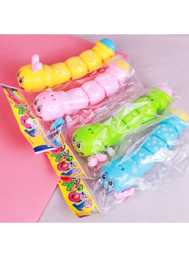 Chain Caterpillar Creative Children's Cartoon Winding Car Sugar Baby Baby Puzzle Small Toys Manufacturers Wholesale-Color:Chain Caterpillar (1 Price, Independent)  - Image 1